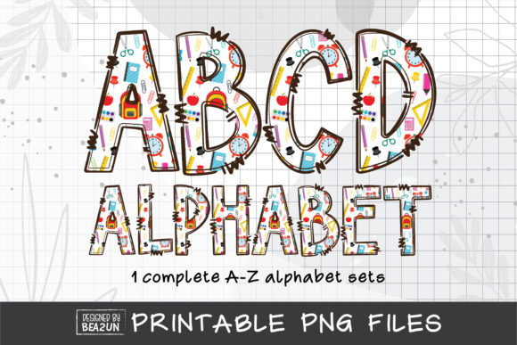 Back to School Alphabet Sublimation: A Creative Solution for Designers and Educators