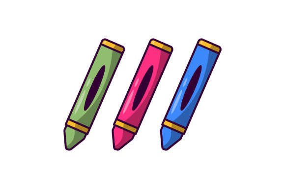 Back to School Crayon Pencil SVG for Creative Projects