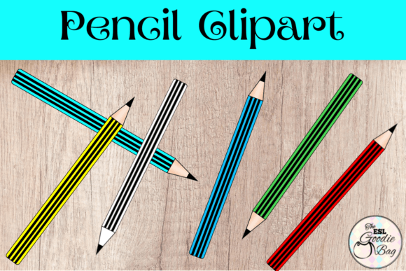Back-to-School Pencils Clipart