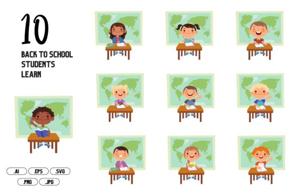 Back to School - Students Learn