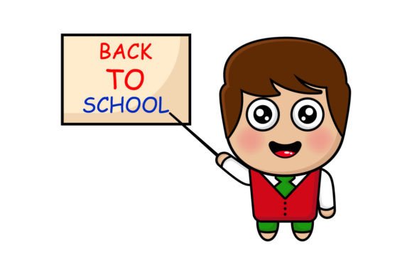 Cute Boy Back to School Design Mascot: A Trend with Purpose