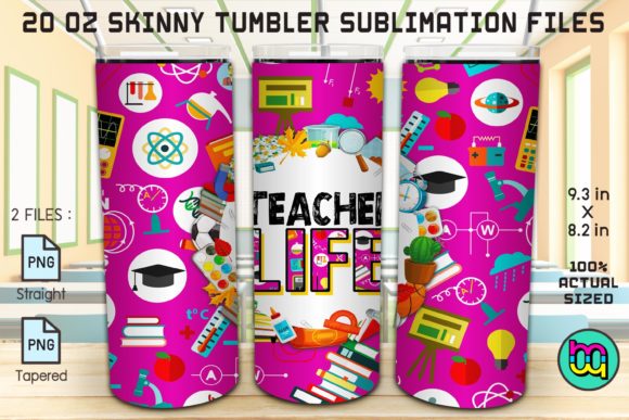 TEACHER LIFE Back to School 20oz Tumbler